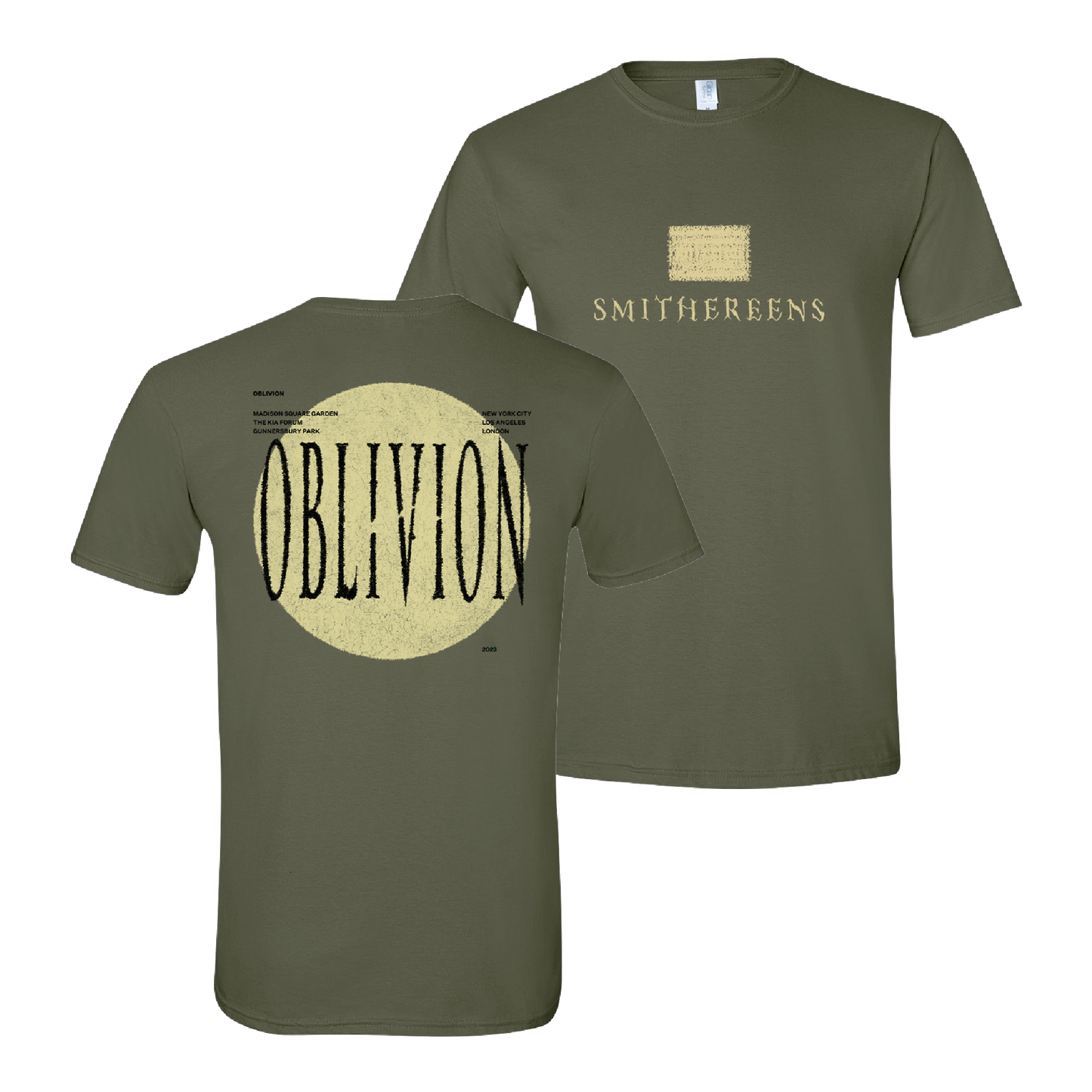 Green OBLIVION Circle T-Shirt