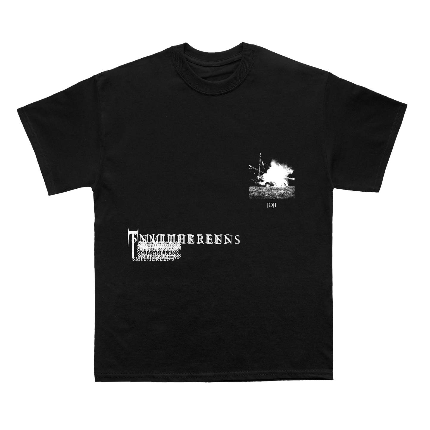 SMITHEREENS Black T-Shirt