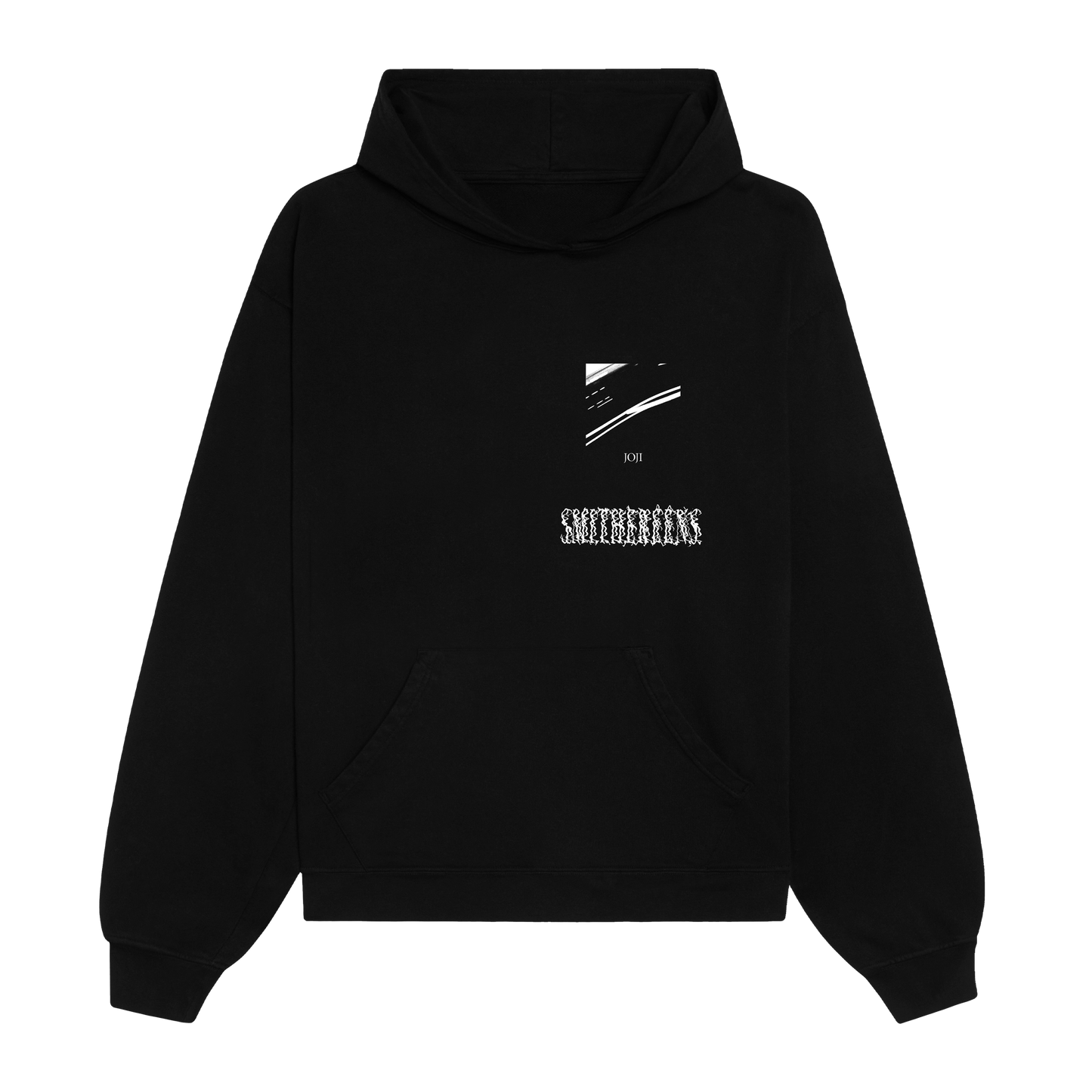 SMITHEREENS Black Pullover Hoodie